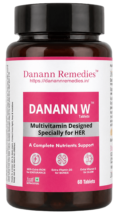 Danann W – Complete Multivitamin for Women bottle